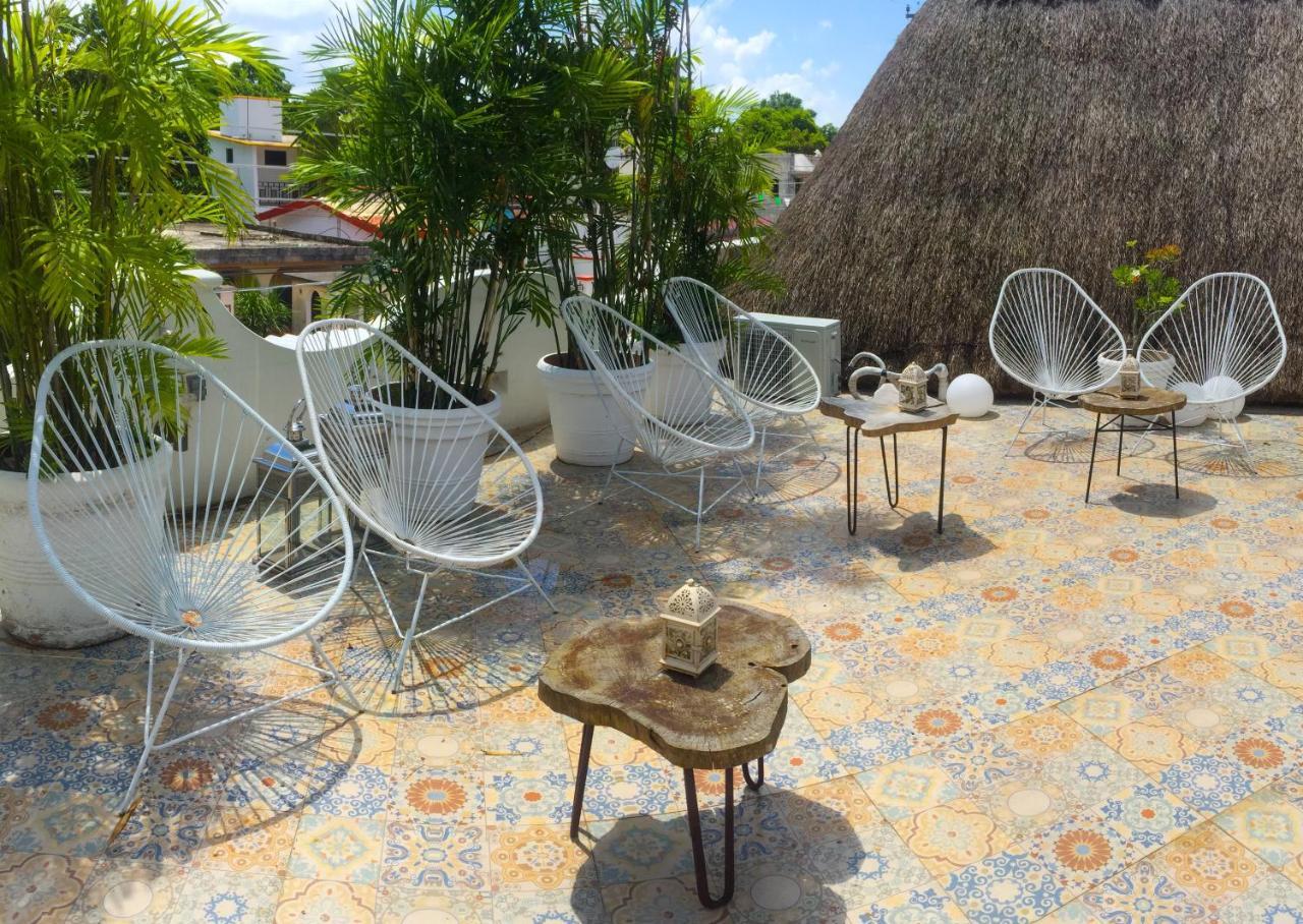 Toto Blue Hotel Boutique Bacalar Esterno foto