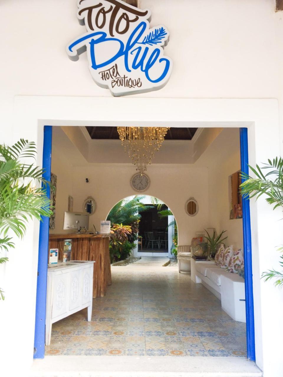 Toto Blue Hotel Boutique Bacalar Esterno foto