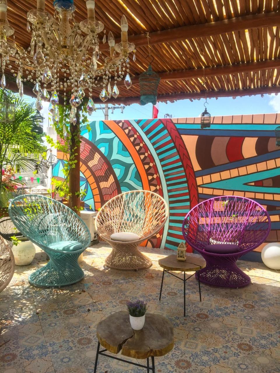 Toto Blue Hotel Boutique Bacalar Esterno foto