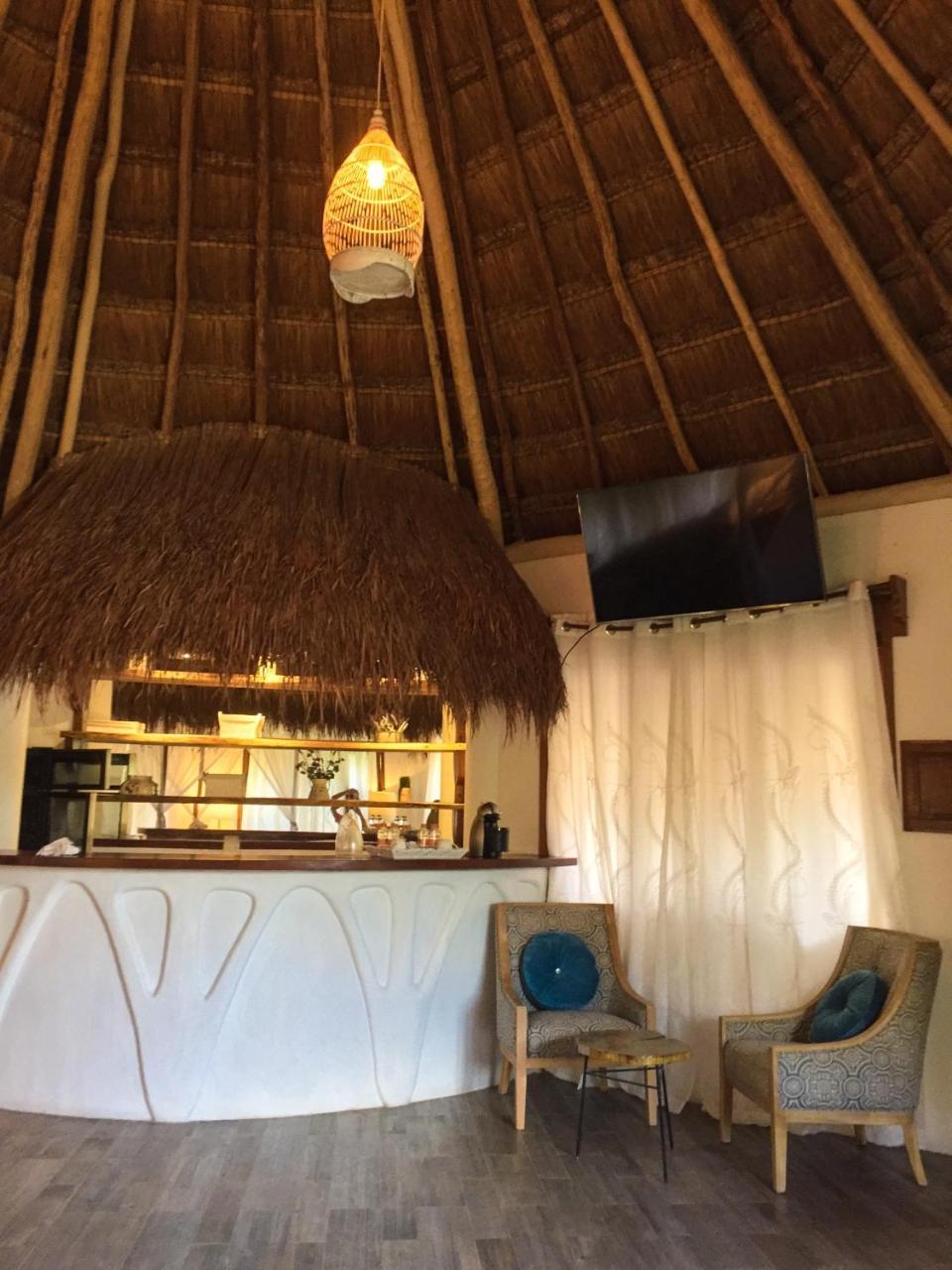 Toto Blue Hotel Boutique Bacalar Esterno foto