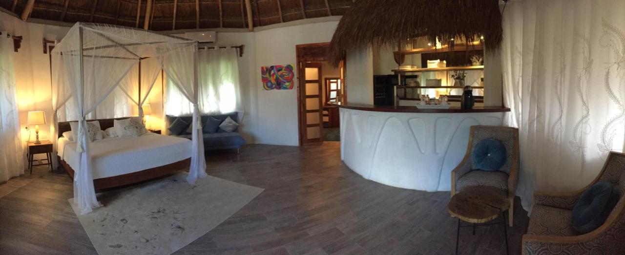 Toto Blue Hotel Boutique Bacalar Esterno foto
