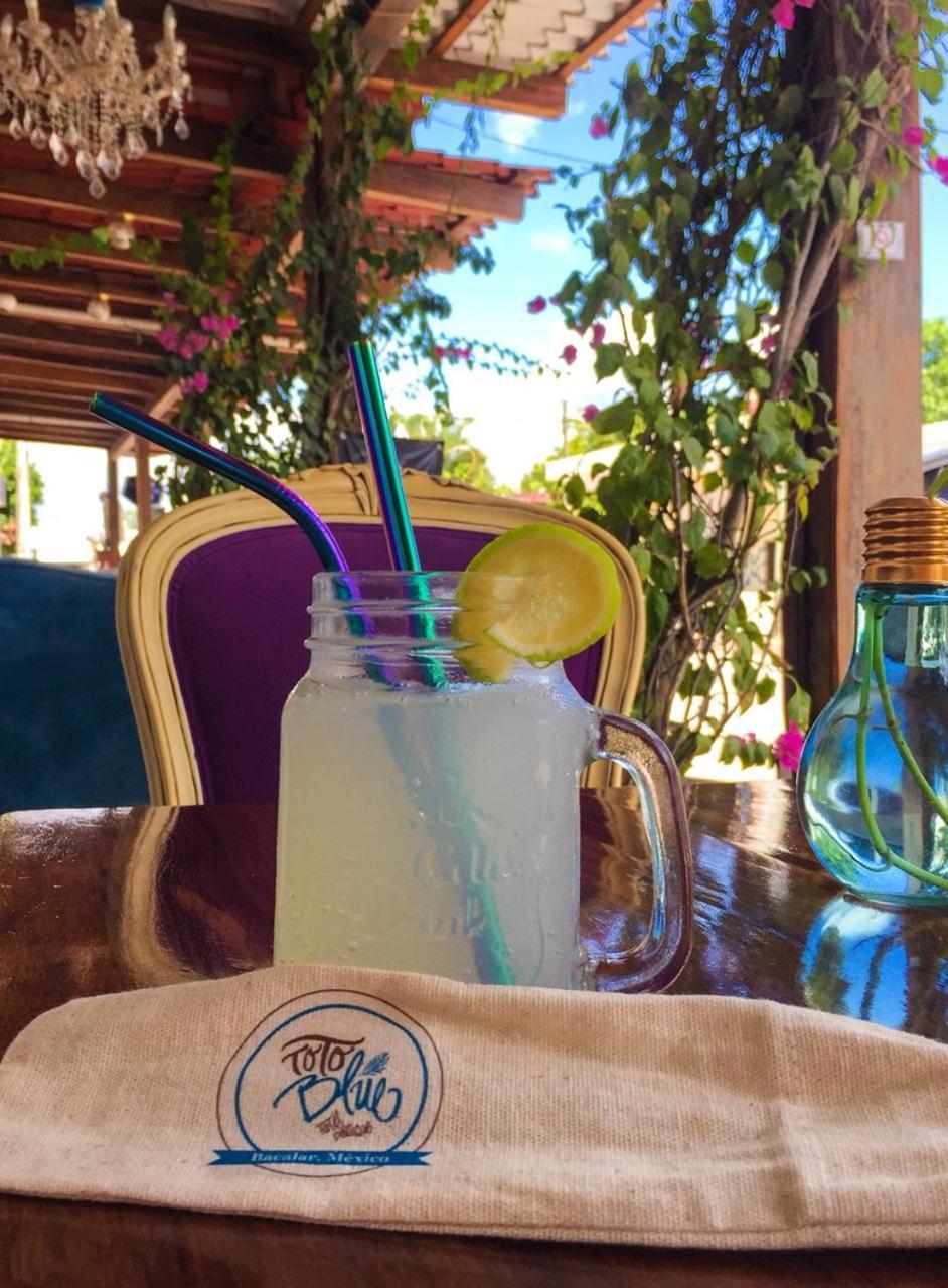 Toto Blue Hotel Boutique Bacalar Esterno foto