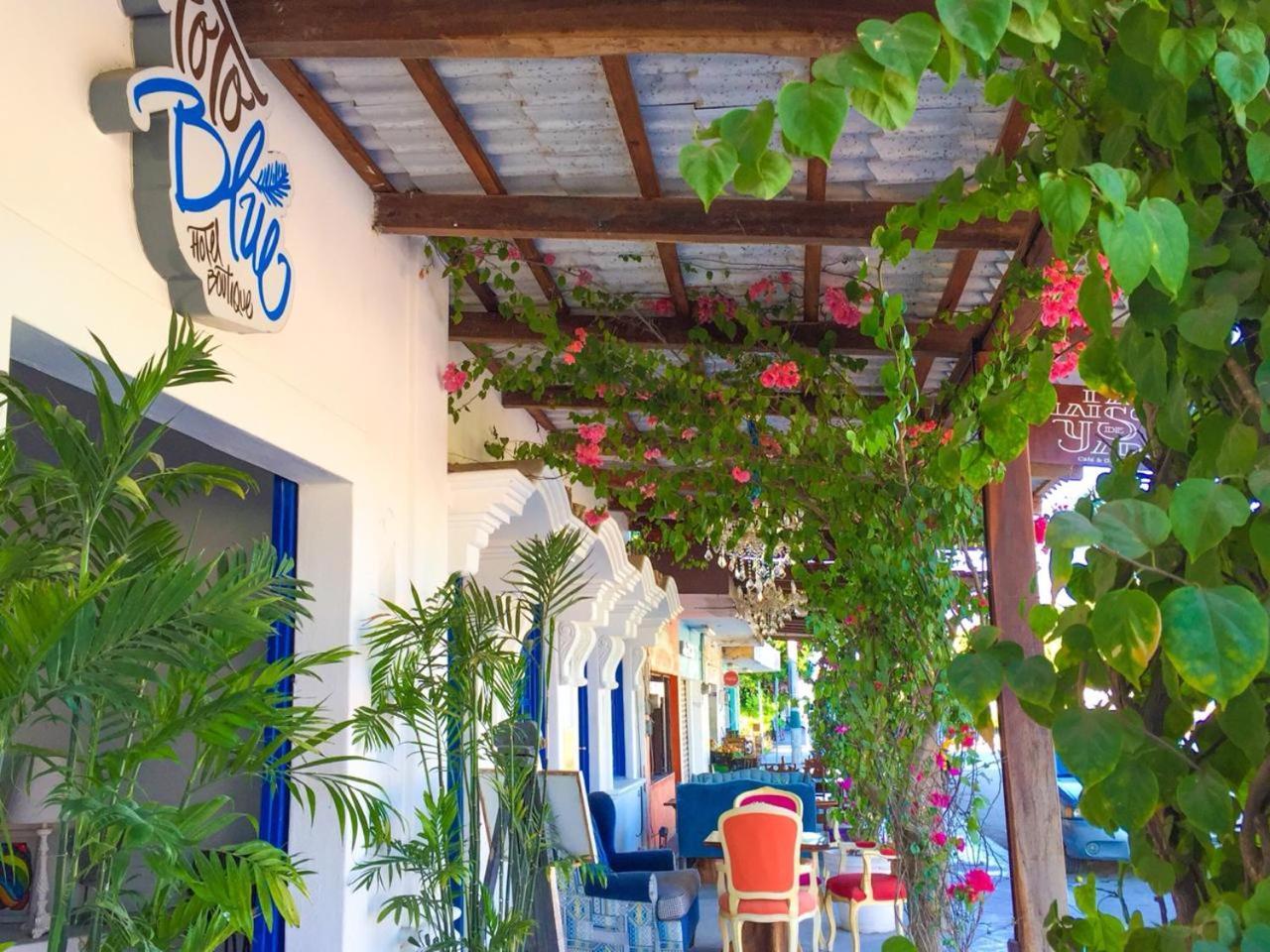 Toto Blue Hotel Boutique Bacalar Esterno foto